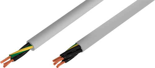 Wire: control cable; JZ; HELU, OZ500-PUR-2X0.5, OZ500-PUR-2X0.75, OZ500-PUR-2X1 |EN|