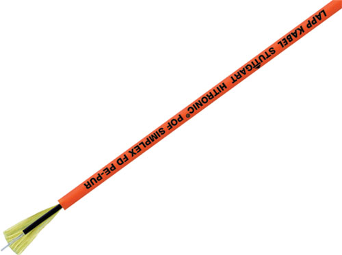 Wire: polimer optical fiber; LAPP, SIMPLEX-PE-PUR, SIMPLEX-FD-PE-PUR |EN|