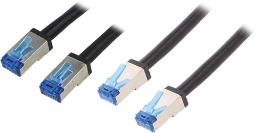 Cable: patch cord; S/FTP; Cat 6a; LOGILINK, CQ7023S, CQ7033S, CQ7053S, CQ7063S, CQ7073S |EN|