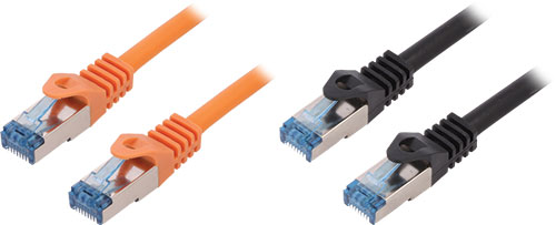 Cable: patch cord; S/FTP; Cat 6a; LOGILINK, CQ4011S, CQ4021S, CQ4031S, CQ4041S, CQ4051S |EN|