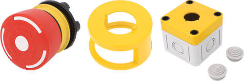 Accessoires - etiketten NOODSTOP van de 84-serie, 84-900, 84-901, 84-902, 84-902A, 84-902B |NL|