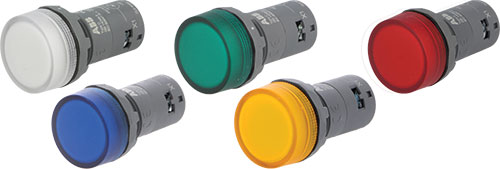 Control lamp; flat; ABB, CL2-502C, CL2-502G, CL2-502R, CL2-502Y, CL2-502L, CL2-513C, CL2-513G |EN|