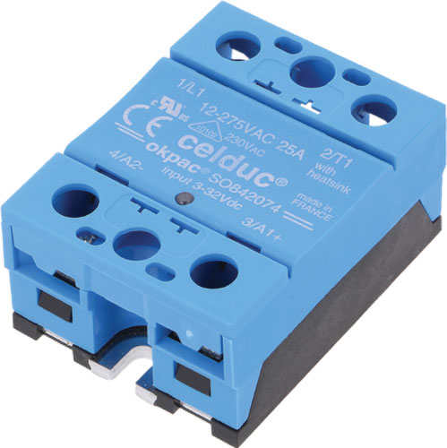 Tip releu: semiconductor; 1-fazat; Producător: CELDUC, SO845970, SO845070, SO865970, SO865070 |RO|