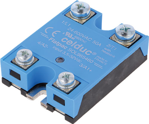 Tip releu: semiconductor; 1-fazat; Producător: CELDUC, SOL942460, SOL942960, SOL965460 |RO|