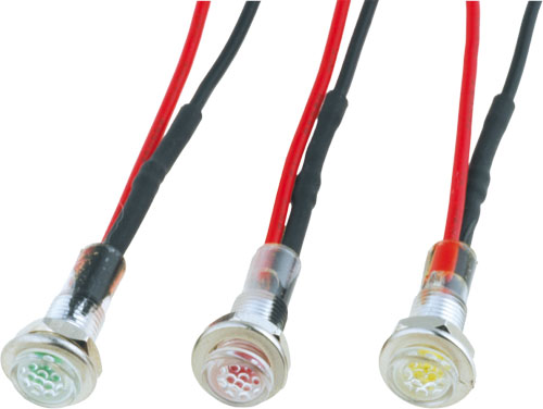 LED indicators, ILL6 series, ILL6-12R, ILL6-12G, ILL6-24R, ILL6-24G, ILL6-24Y |EN|