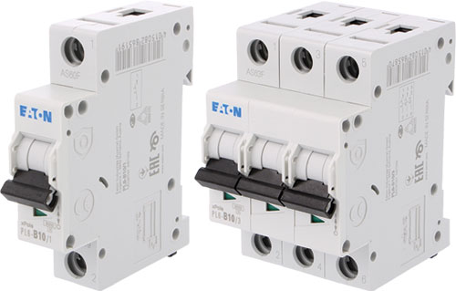 PL6 circuit breakers with overcurrent protection, B characteristic, PL6-B2/1, PL6-B2/1N |EN|