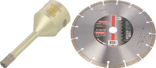 Otwornica diamentowa; METABO, MTB.628300, MTB.628301, MTB.628303, MTB.628302000, MTB.628304000 |PL|