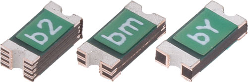 PTC SMD polymer fuses BEL FUSE company, size 1206, 0ZCJ0005FF2E, 0ZCJ0010FF2E, 0ZCJ0012FF2E |EN|