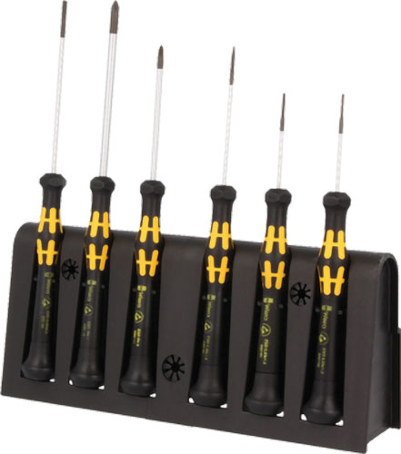A set of WERA precision screwdrivers, WERA.1578A/6 |EN|