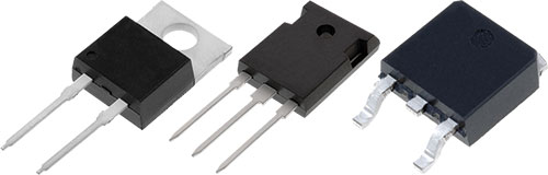 Rectifying diodes from IXYS, DHG30IM600PC, DLA20IM800PC-TUB, DLA40IM800PC-TRL, DSEC16-12AS-TUB |EN|