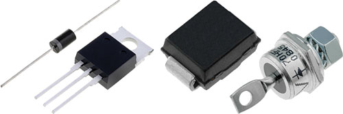 Rectifying diodes from VISHAY, 1N4001-E3/54, 1N4002-E3/54, 1N4003-E3/54, 1N4004-E3/54 |EN|