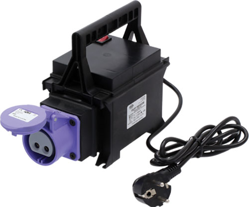 Portable isolation transformers, TSOP series, TSOP160/002M, TSOP160/003M, TSOP250/002M |EN|