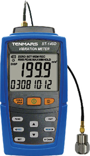 Schwingungsmesser; TENMARS, ST-140, ST-140/S, ST-140D, ST-140D/S |DE|