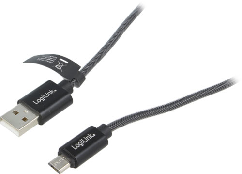 Logilink USB cable USB-A USB micro, CU0134, CU0132 |EN|