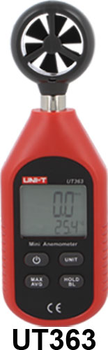 Thermoanemometer; UNI-T, UT361, UT363, UT363S |EN|