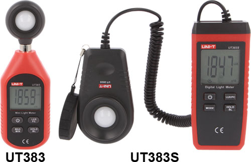 Light meter; UNI-T, UT383, UT383S, UT381 |EN|