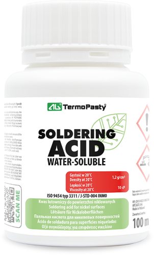 Soldering acid, SOLDER-ACID-100, SOLDER-ACID-35, SOLDER-ACID-50, SOLDER-ACID-500 |EN|