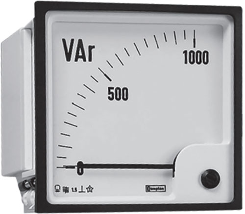 Meter: power; mounting; on panel; CROMPTON / TE CONNECTIVITY, M244-313 ...