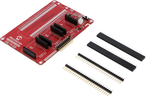 Placă prototip pentru module Curiosity Nano MICROCHIP TECHNOLOGY, AC80T88A, AC164162, AC320007 |RO|