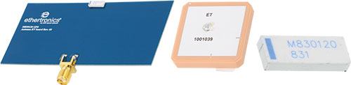 Ethertronics/AVX GPS Antennas, M830120, M830120-01, 1001039, 1004138, X1005243LGA2SA10A1 |EN|