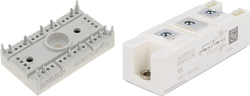 SEMIKRON DANFOSS thyristor power modules, SK35TAA08, SK35TAA12, SK35TAA16, SK55TAA12P |EN|