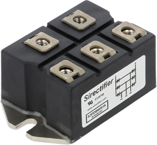 SIRECTIFIER three-phase bridge rectifiers (modules), S3PDB130N12-SIR, S3PDB130N16-SIR |EN|