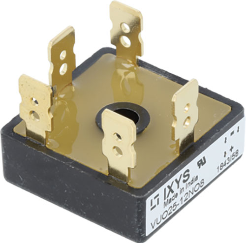 IXYS three-phase bridge rectifiers (square), VUO25-08NO8, VUO25-12NO8, VUO25-14NO8, VUO25-16NO8 |EN|