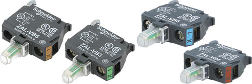 Accessoires d'interrupteurs: élement d'éclairage; SCHNEIDER ELECTRIC, ZALVB1, ZALVB3, ZALVB4 |FR|