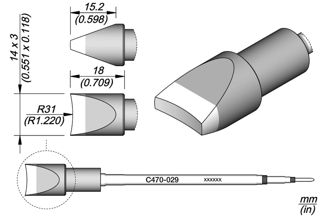 Rohs Jbc Elemento Calefactor Para Desoldador Dr 5600, Ricambio Riscaldatore