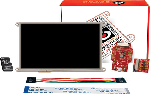 4D SYSTEMS's inteligent displays with DIABLO16 controlers, 4DISCOVERY-50, 4DISCOVERY-50B |EN|