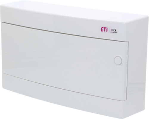 Enclosures for modular components ETI POLAM, ECT Series, ETI-ECT8PO, ETI-ECT12PO, ETI-ECT18PO-S |EN|