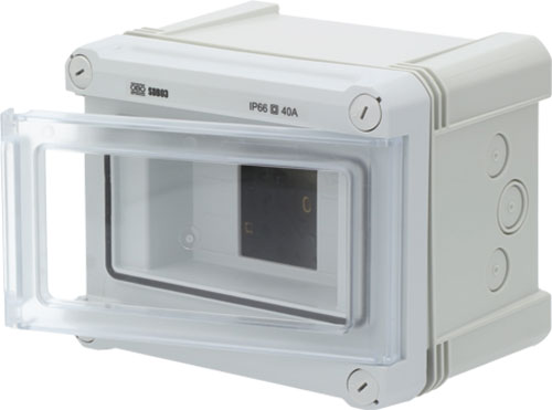 Enclosure: for modular components; OBO BETTERMANN, OBO-2008820, OBO-2008824, OBO-2008828 |EN|
