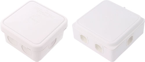 FIBOX junction box, JB2.5G, JB2.5WH, JB6G, JB6WH |EN|