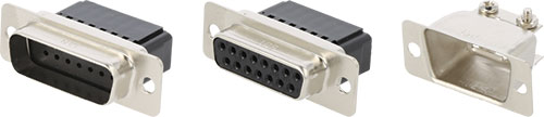 D-Sub connectors, HIROSE, HDA-15P-50, HDD-C-50, HDE-C-50, DA-L-50, DA-LP-50, HD-LN-05, HD-LN-08 |EN|