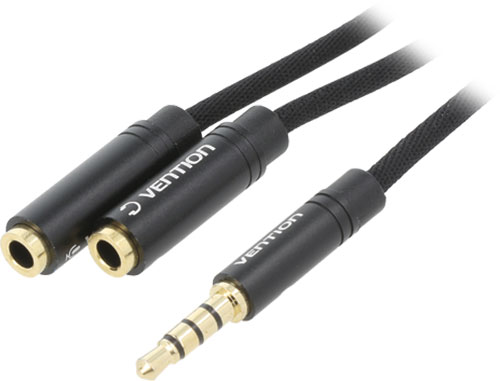 Vention Jack-Jack cables in textile braid, BBMBY |EN|