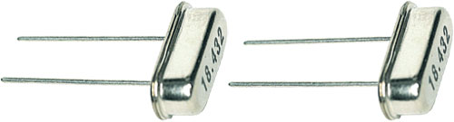 Krystaly pro montáž do vrtaných otvorů v pouzdru HC49-S, 3.57M-HC49-S, 3.6864M-HC49-S |CS|