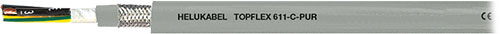 Wire: servo drive; HELU; Shield structure: shielded, TOPFLEX611CP-4G1.5, TOPFLEX611CP-4G10 |EN|