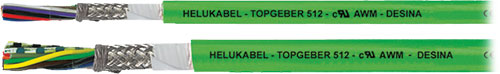 Wire: servo drive; HELU, TOPGEBER512-700655, TOPGEBER512-78081, TOPGEBER512-707400 |EN|