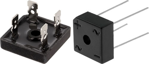 DC COMPONENTS single-phase bridge rectifiers (square), BR1505, BR1505L, BR1505W, BR151, BR1510 |EN|