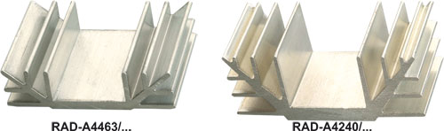 Radiatori di profili A4463 e A4240, RAD-A4240/35, RAD-A4240/40, RAD-A4240/50, RAD-A4240/70 |IT|