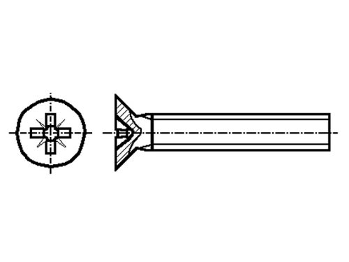 Screw; BOSSARD, B3X4/BN30505, B3X5/BN30505, B3X6/BN30505, B3X8/BN30505, B3X10/BN30505 |EN|