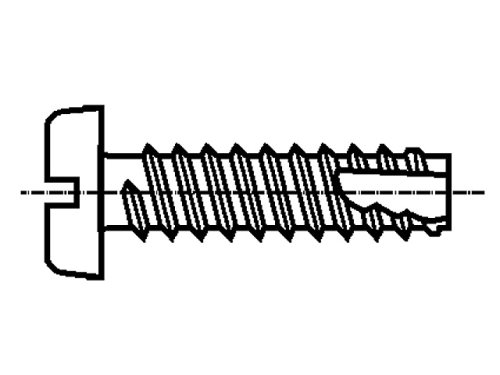 Screw; cheese head; self-tapping, B2.2X9.5/BN1014, K2.2X9.5/14585C-A2, B2.2X13/BN1014 |EN|