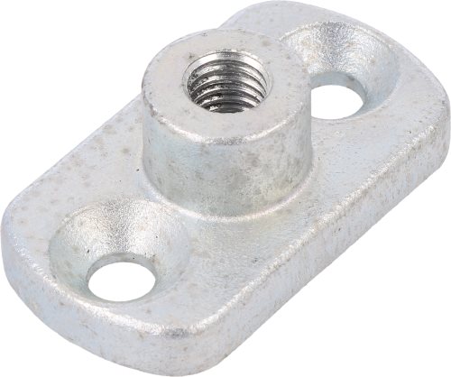 ELESA+GANTER Threaded flanges, GN3490-45-M6-16-ZB, GN3490-45-M8-16-ZB, GN3490-60-M10-24ZB |EN|