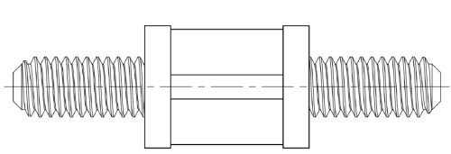 Spacer sleeve; cylindrical; polyamide 66; DREMEC, DR8G516V40808, DR8G516V40809, DR8G516V40810 |EN|