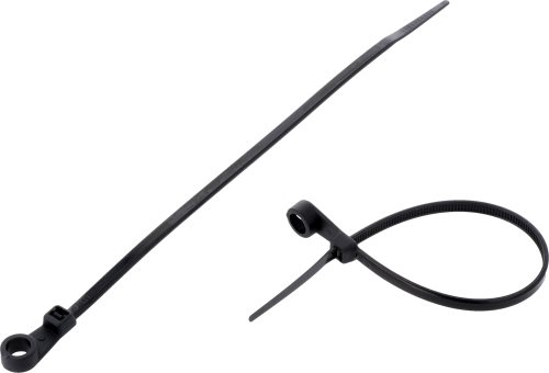 Cable ties with a hole for screw mounting, FIX-M-2.5X112/BK, FIX-M-2.5X112/N, FIX-M-3.6X170/BK |EN|