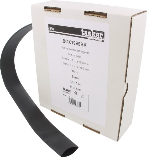 Guaina termorestringente; 2:1; senza colla; TASKER, BOX1206W, BOX1608W, BOX2412W, BOX3216W |IT|