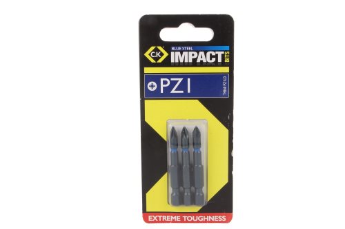 C.K screwdriver bits for 1/4 E6,3 hex drive, CK-T4560-PH2L, CK-T4560-PH2LD, CK-T4560-PZ1L |EN|