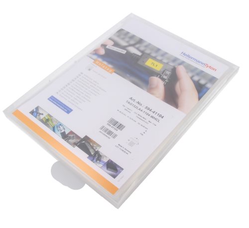 Self-laminating labels HELLERMANN, RO201-1401, RO202-1401, RO202REF-1401, RO201REF-1401 |EN|