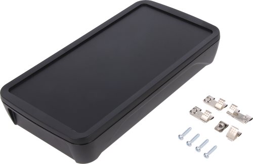 Enclosure: multipurpose; with battery compartment; BOPLA, BOP-500-BE4MC-9016 |EN|