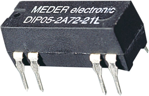 Relay: reed switch; Case: DIP14; MEDER, DIP05-1A72-12L, DIP05-1A72-12D, DIP05-1A72-12A |EN|